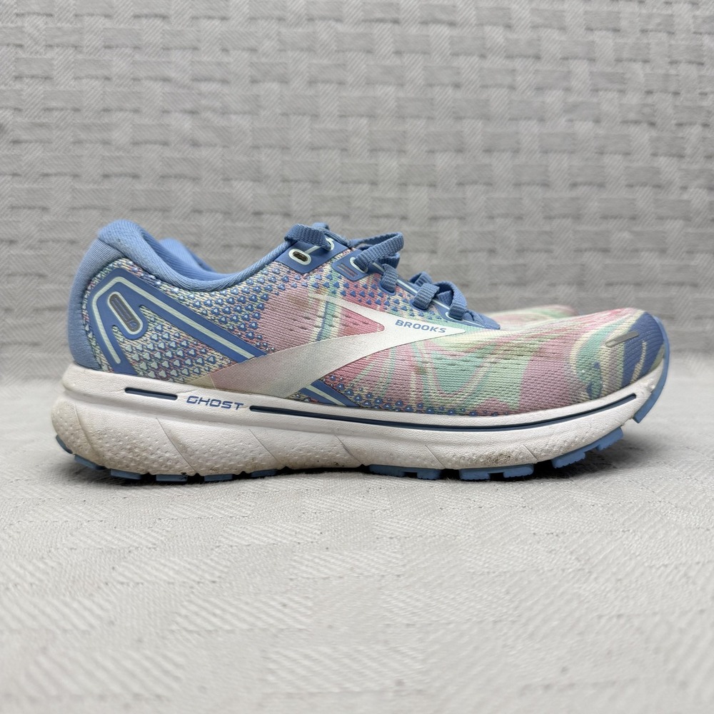 Brooks Ghost 14 Shoes Womens Size 7 Blue Running - Picture 1 of 8